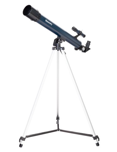 Discovery Sky T50 telescope with book