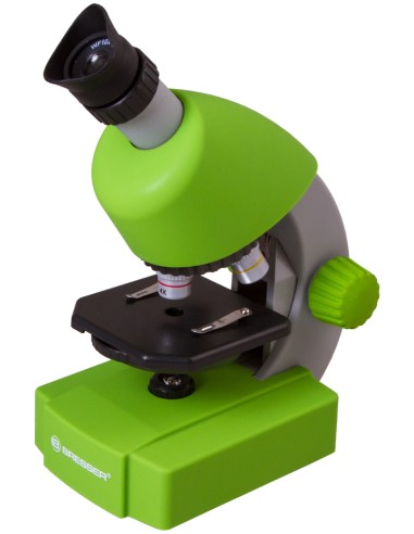 Microscopio Bresser Junior 40–640x, verde
