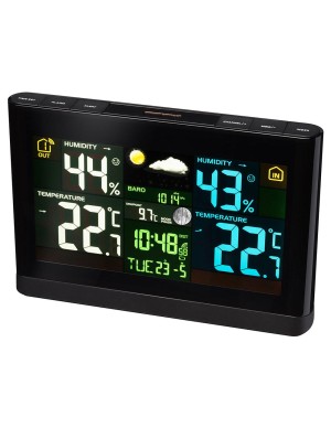 Bresser Weather Station with Colour Display, black