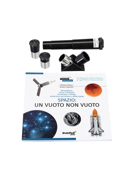 Telescopio Discovery Spark Travel 50 con libro