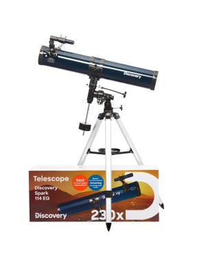 Telescopio Discovery Spark 114 EQ con libro 2