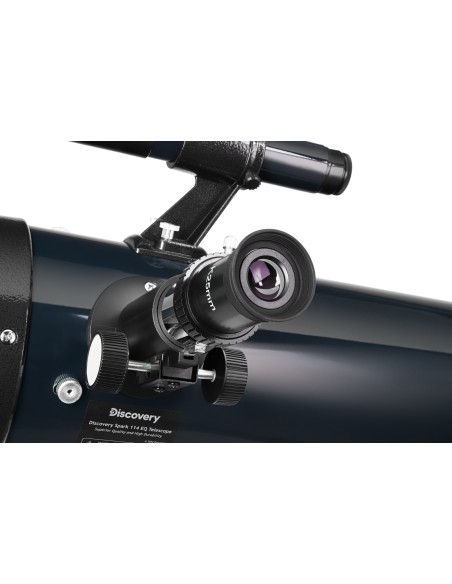Telescopio Discovery Spark 114 EQ con libro