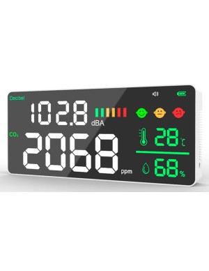 Monitor della qualità dell’aria e del livello di rumore Levenhuk Wezzer Air PRO CN20