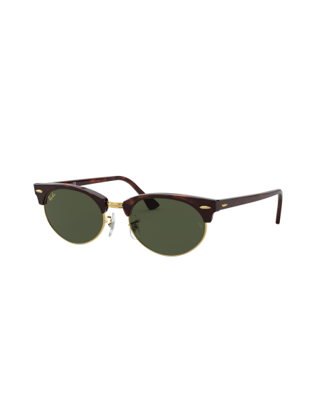 RAY-BAN CLUBMASTER OVAL Occhiali da Sole Calibro 52 | Isolani
