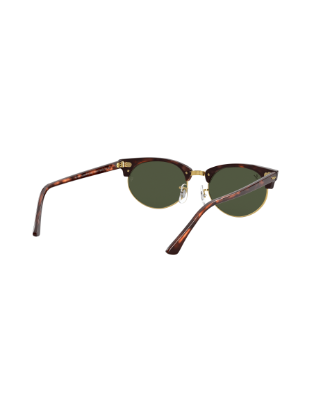 RAY-BAN CLUBMASTER OVAL Occhiali da Sole Calibro 52 | Isolani