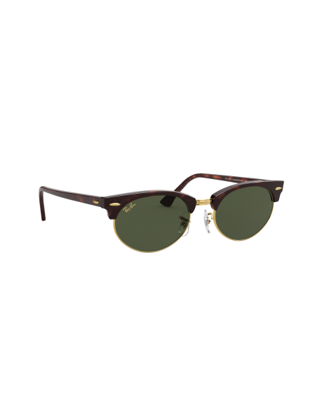 RAY-BAN CLUBMASTER OVAL Occhiali da Sole Calibro 52 | Isolani