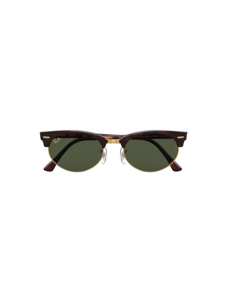RAY-BAN CLUBMASTER OVAL Occhiali da Sole Calibro 52 | Isolani