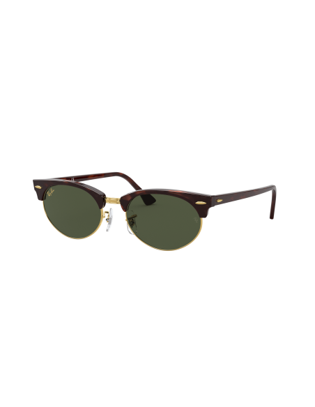 RAY-BAN CLUBMASTER OVAL Occhiali da Sole Calibro 52 | Isolani
