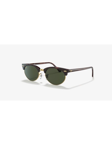 RAY-BAN CLUBMASTER OVAL Occhiali da Sole Calibro 52 | Isolani