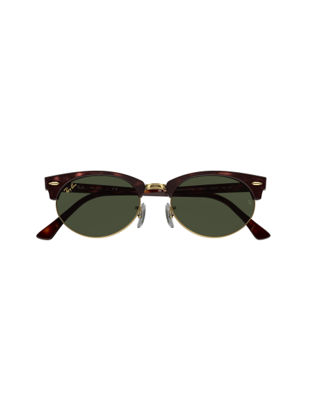 RAY-BAN CLUBMASTER OVAL Occhiali da Sole Calibro 52 | Isolani