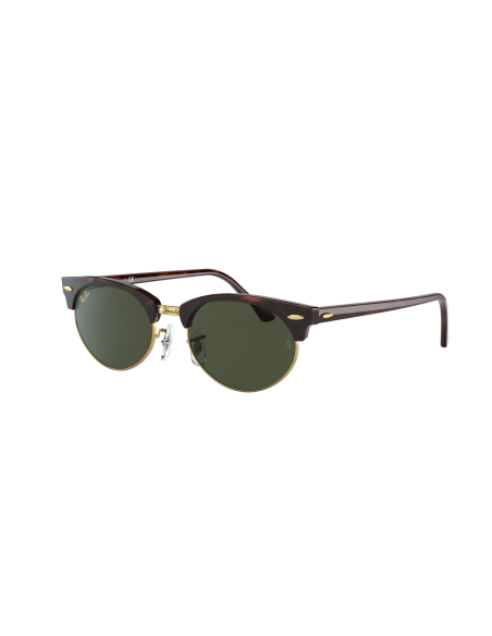 RAY-BAN CLUBMASTER OVAL Occhiali da Sole Calibro 52 | Isolani