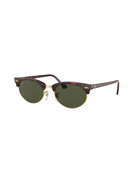 RAY-BAN CLUBMASTER OVAL Occhiali da Sole Calibro 52 | Isolani