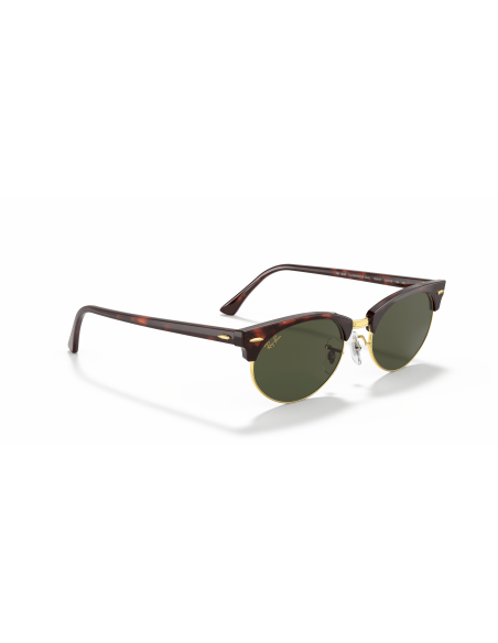 RAY-BAN CLUBMASTER OVAL Occhiali da Sole Calibro 52 | Isolani