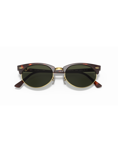 RAY-BAN CLUBMASTER OVAL Occhiali da Sole Calibro 52 | Isolani