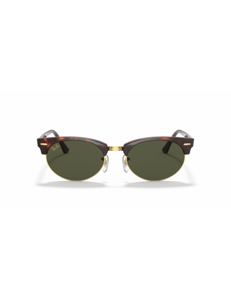 RAY-BAN CLUBMASTER OVAL Occhiali da Sole Calibro 52 | Isolani