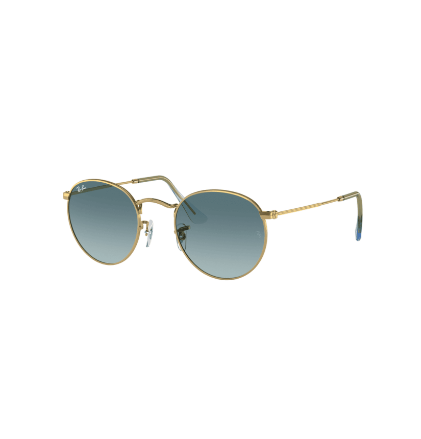 RAY-BAN - ROUND METAL - RB3447 - 001/3M - 53