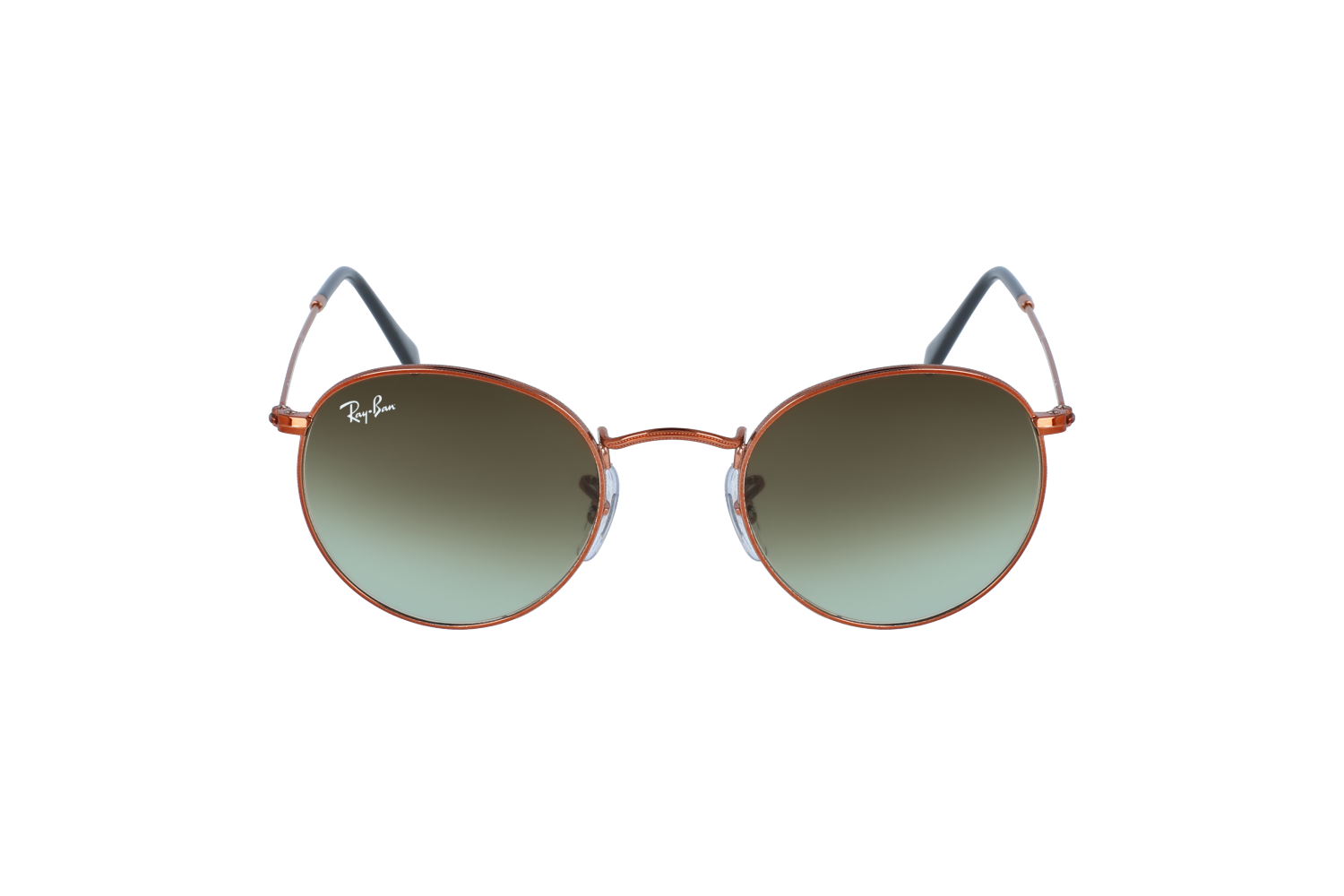 RAY-BAN - ROUND METAL - RB3447 - 9002A6 - 53