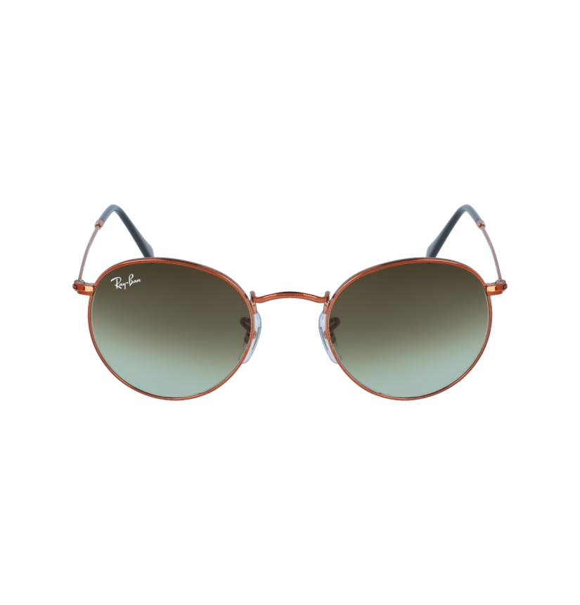 RAY-BAN - ROUND METAL - RB3447 - 9002A6 - 53