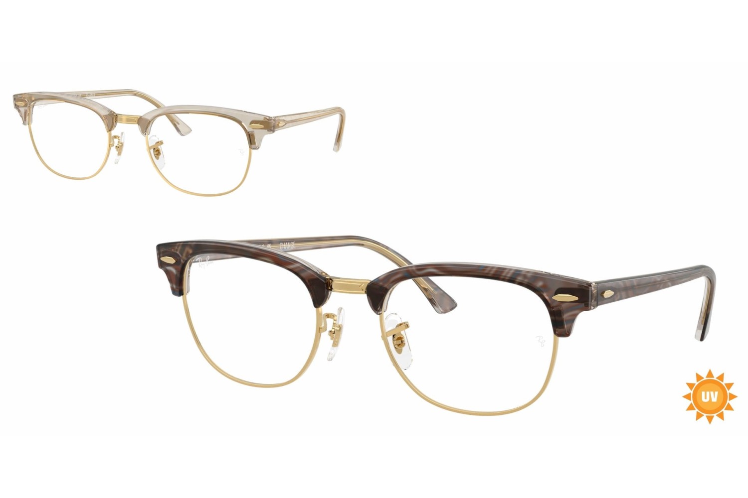 RAY-BAN  - CLUBMASTER - RX5154 - 8291 - 53