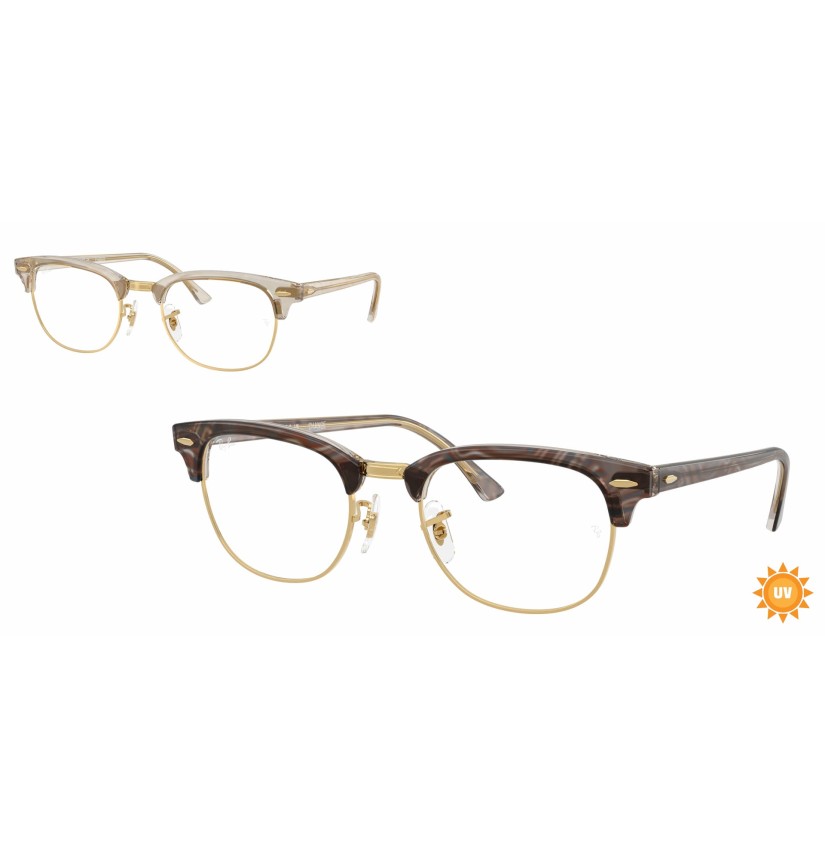 RAY-BAN  - CLUBMASTER - RX5154 - 8291 - 53