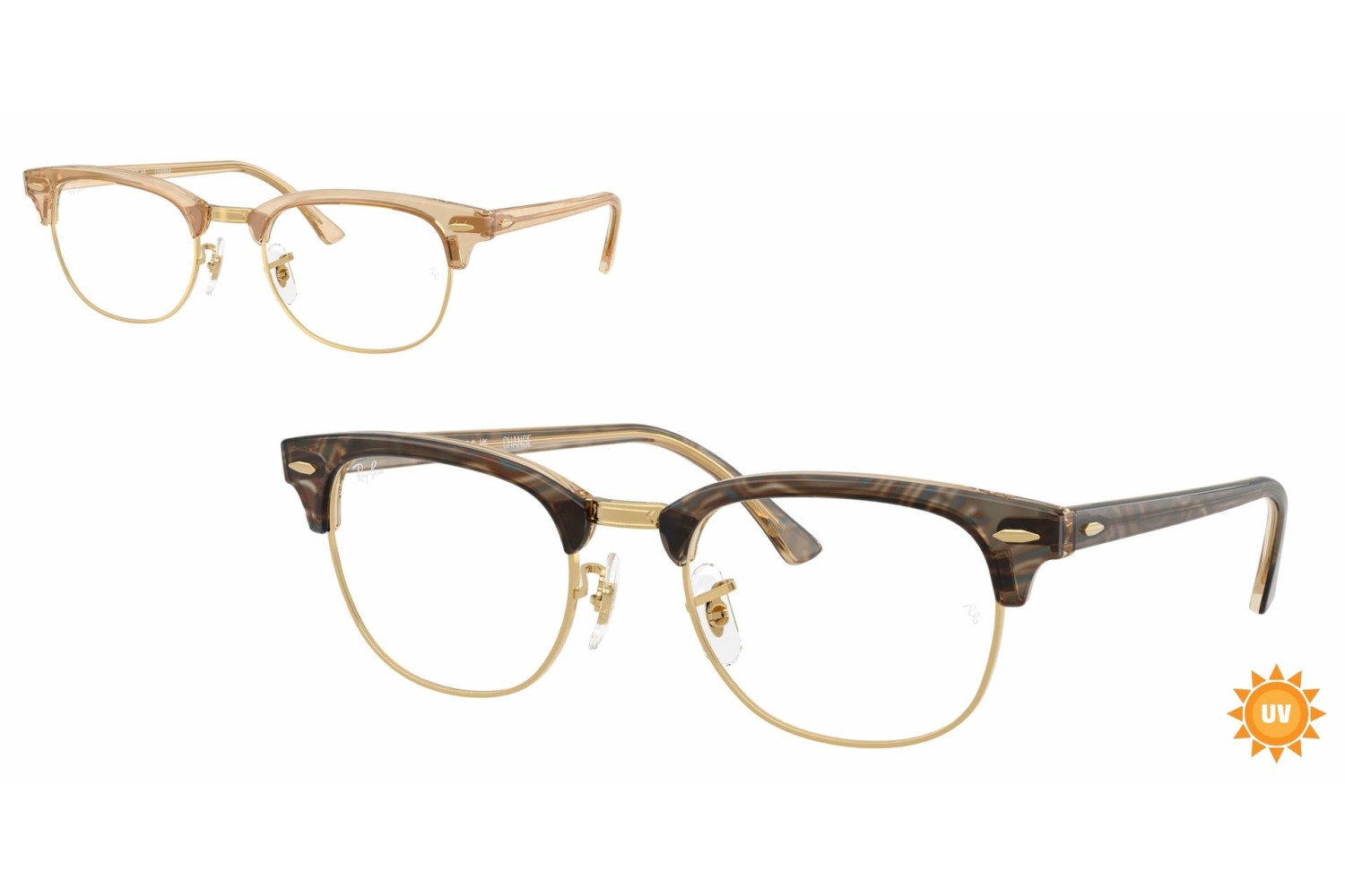 RAY-BAN VISTA - CLUBMASTER - RX5154 - 8294 - 53