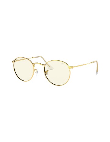 RAY-BAN - ROUND METAL - RB3447 - 9196BL - 53