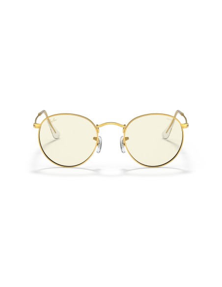 RAY-BAN - ROUND METAL - RB3447 - 9196BL - 53