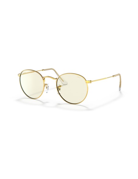 RAY-BAN - ROUND METAL - RB3447 - 9196BL - 53