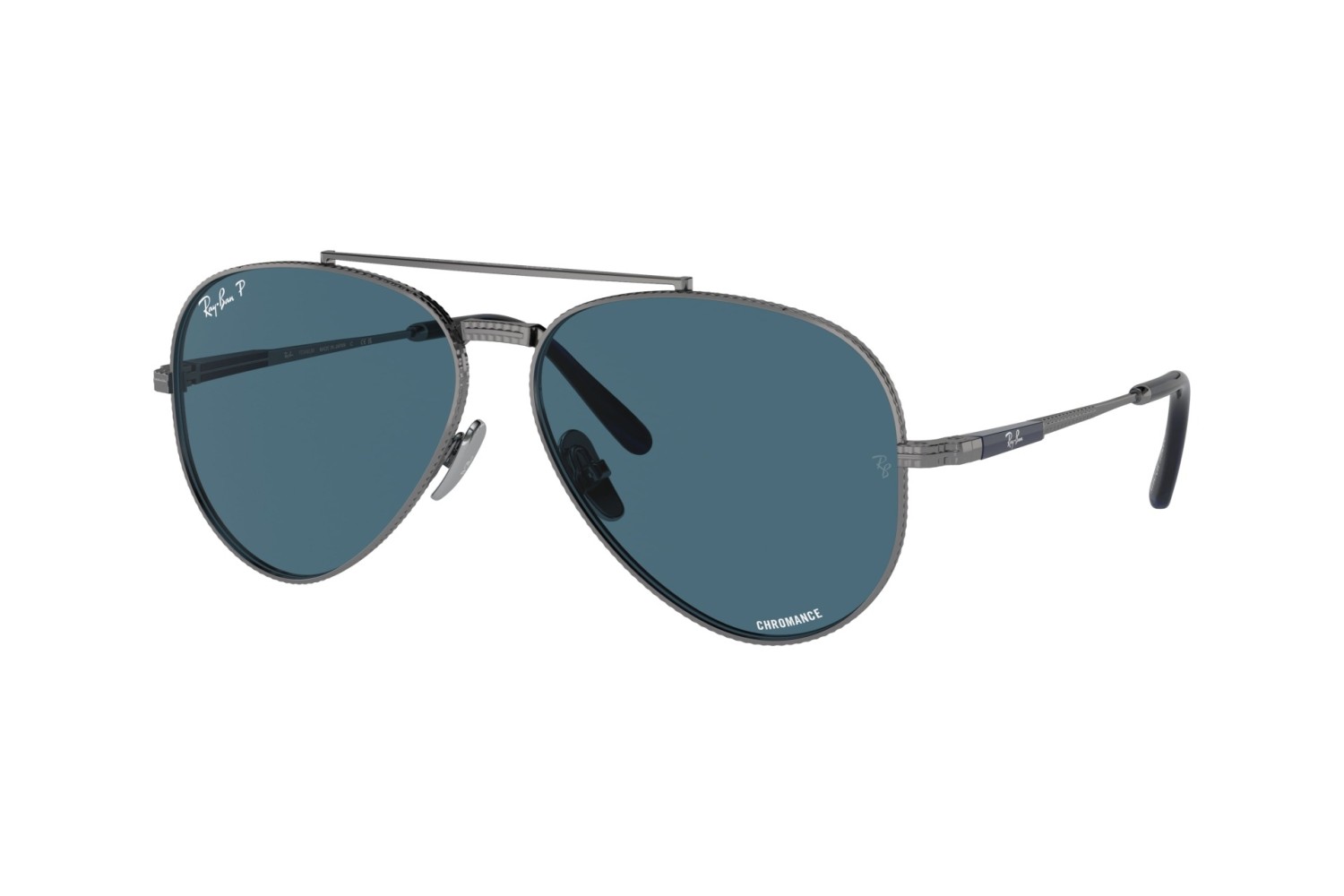 RAY-BAN - AVIATOR TITANIUM - RB8225 - 3142S2 - 58