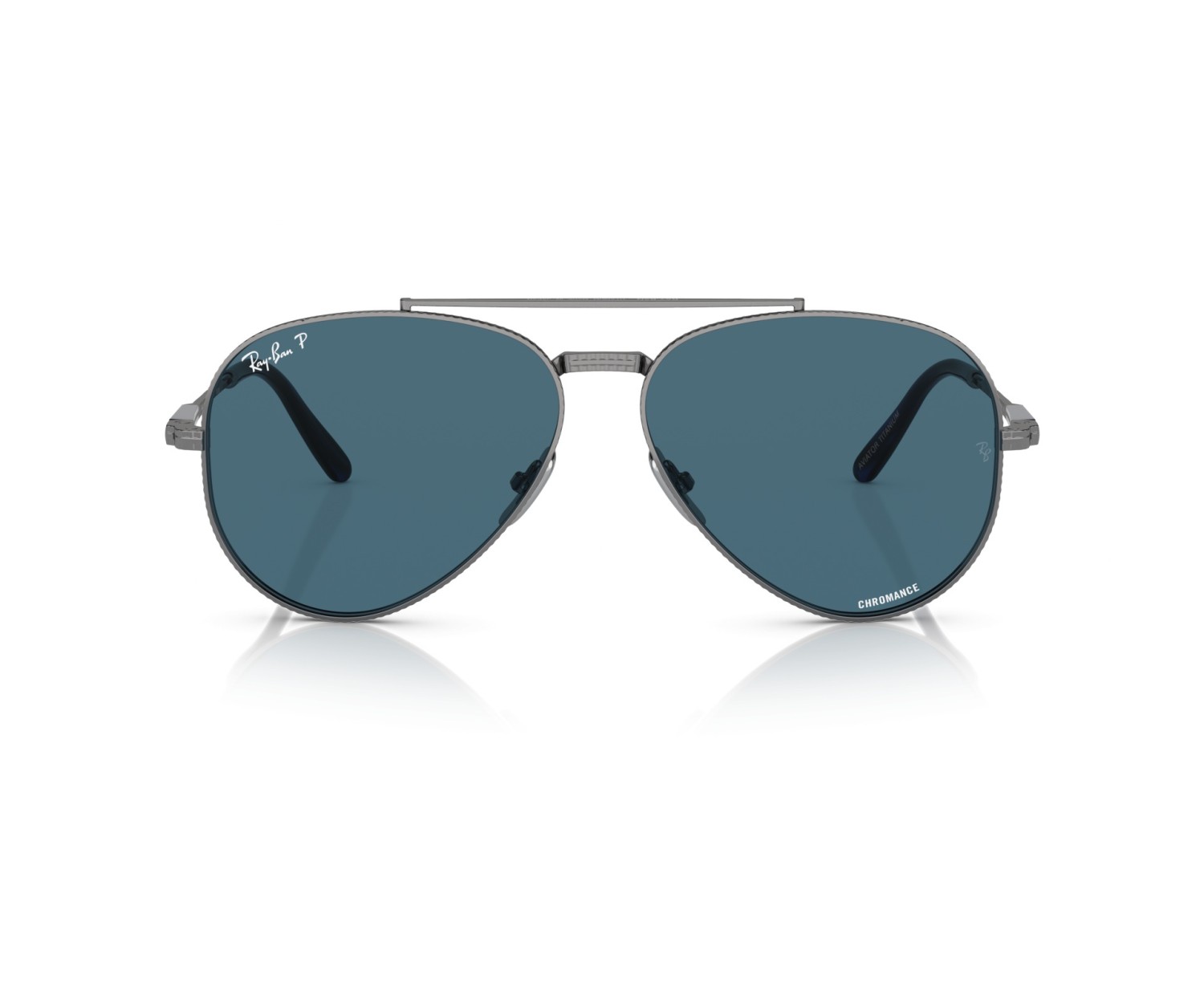 RAY-BAN - AVIATOR TITANIUM - RB8225 - 3142S2 - 58
