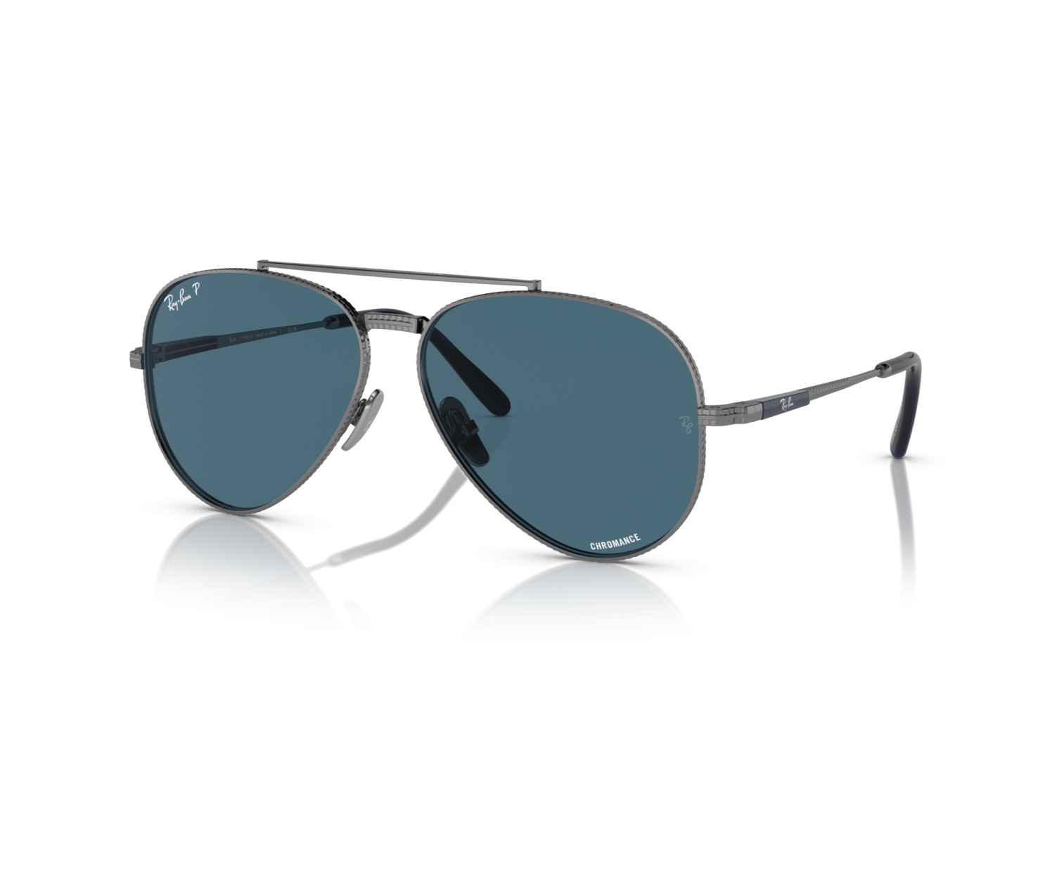 RAY-BAN - AVIATOR TITANIUM - RB8225 - 3142S2 - 58