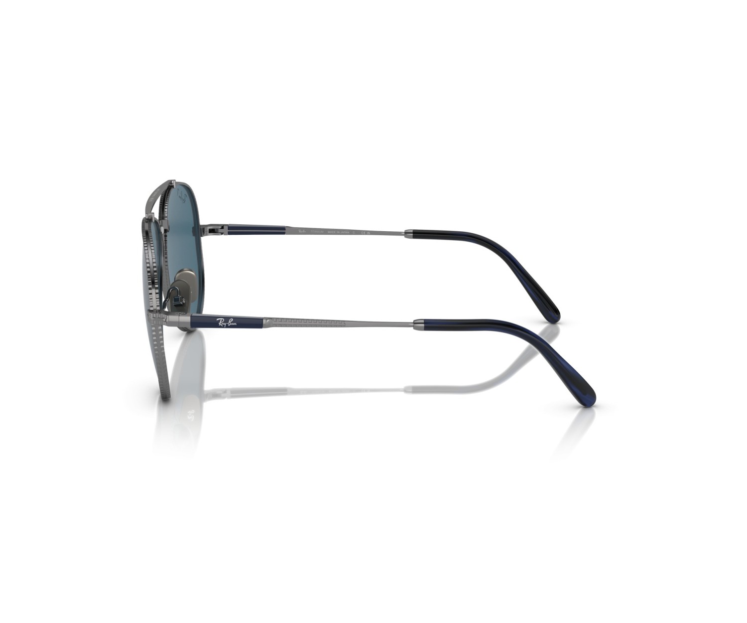 RAY-BAN - AVIATOR TITANIUM - RB8225 - 3142S2 - 58