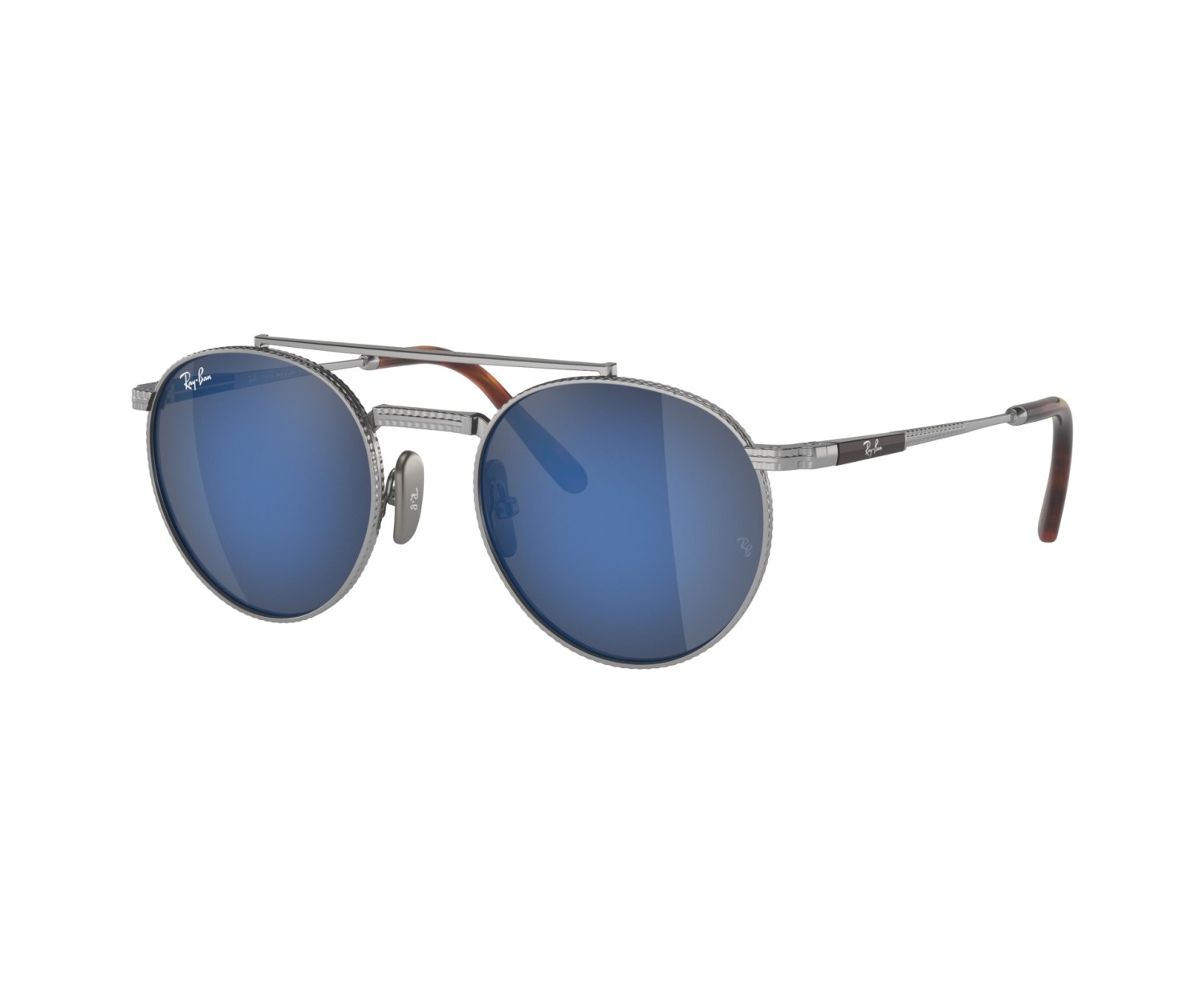 RAY-BAN - ROUND II TITANIUM - RB8237 - 3139O4 - 50