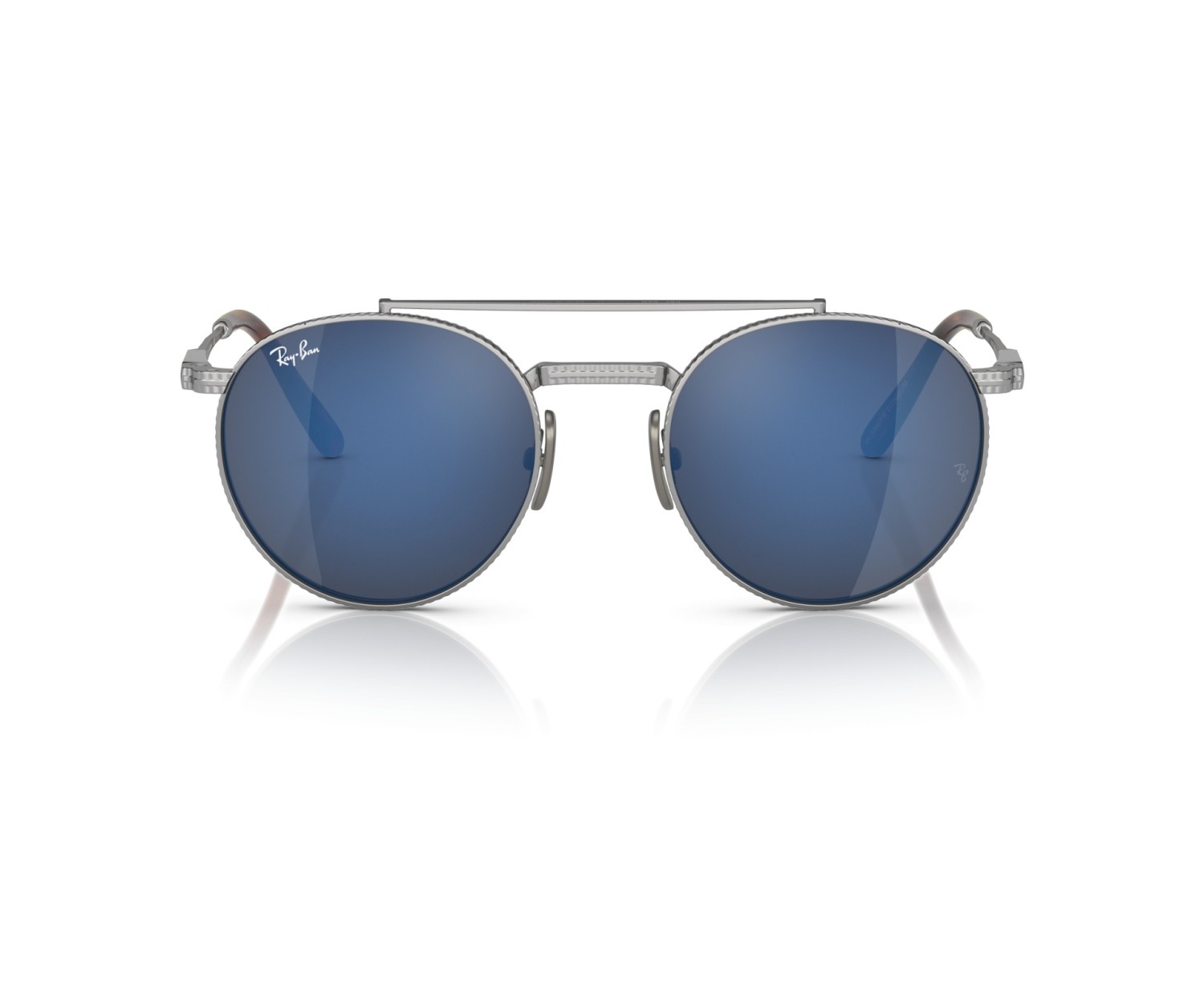 RAY-BAN - ROUND II TITANIUM - RB8237 - 3139O4 - 50