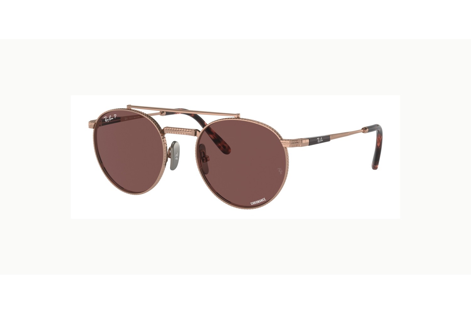 RAY-BAN - ROUND II TITANIUM - RB8237 - 3140AF - 53