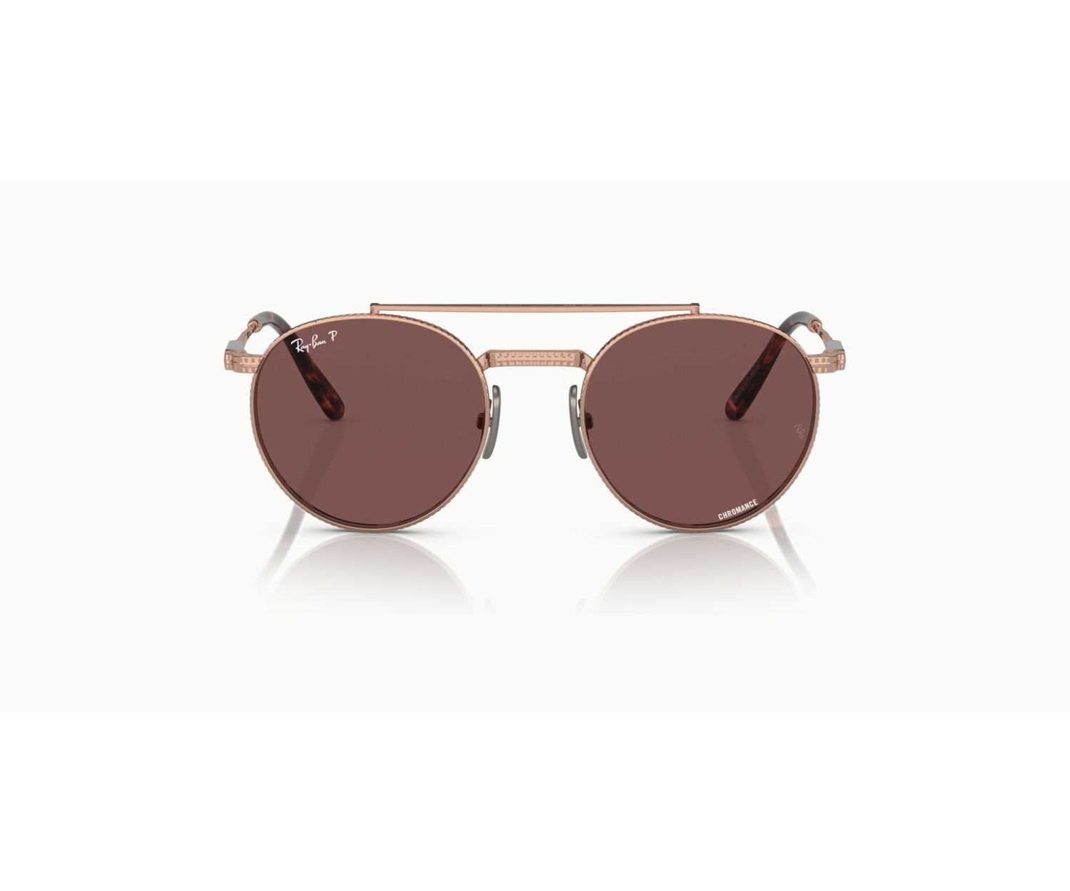 RAY-BAN - ROUND II TITANIUM - RB8237 - 3140AF - 53