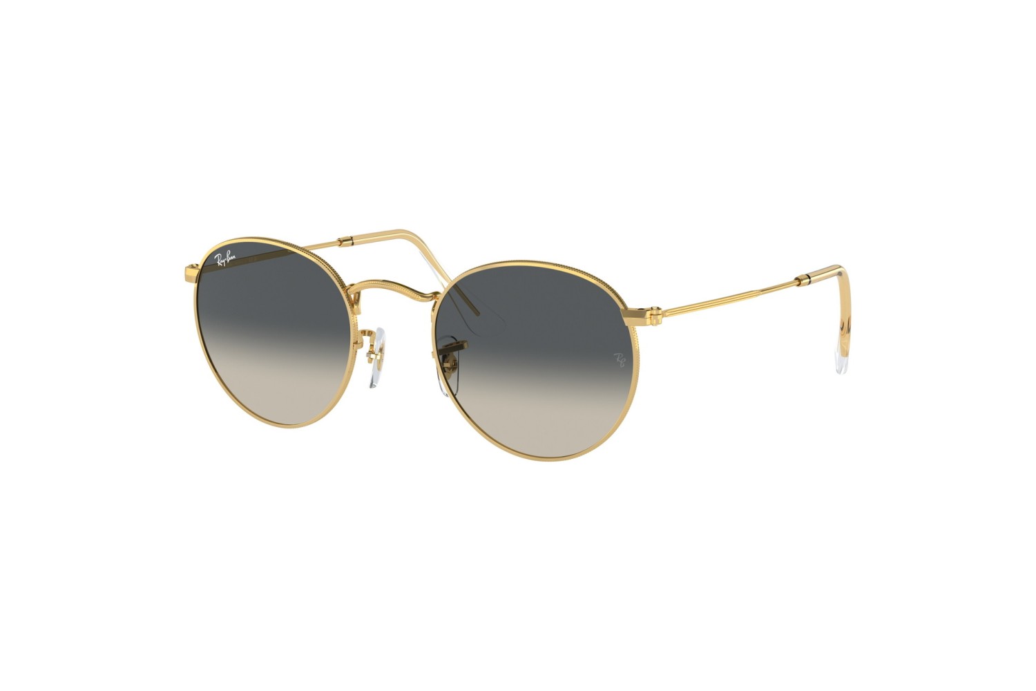 RAY-BAN - ROUND METAL - 0RB3447 - 001/71 - 53