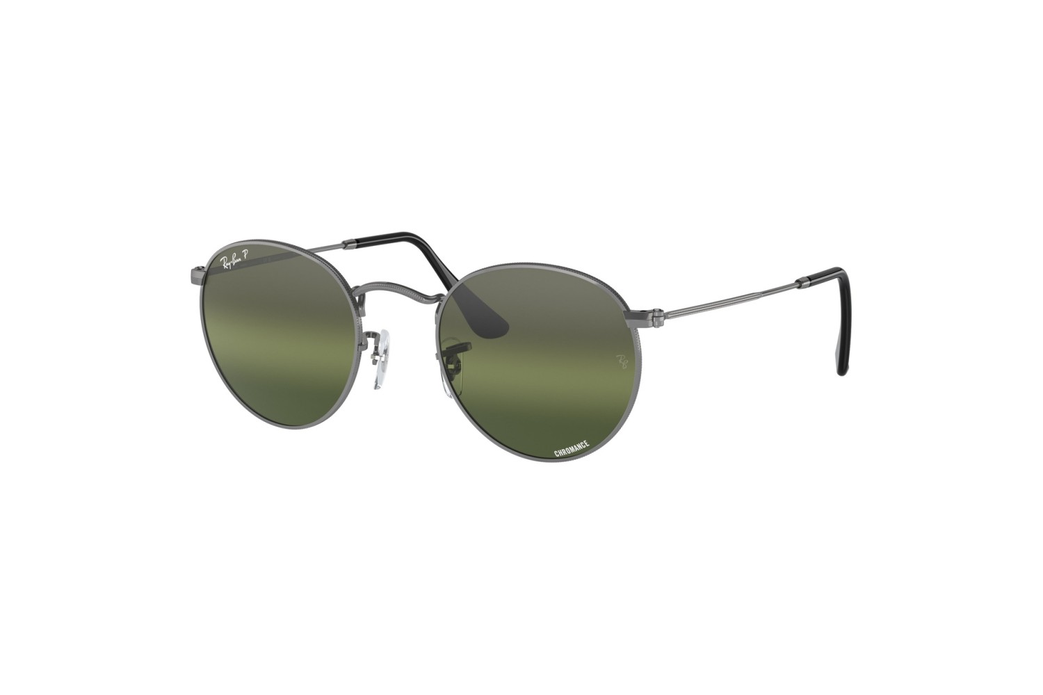 RAY-BAN - ROUND METAL - 0RB3447 - 004/G4 - 53