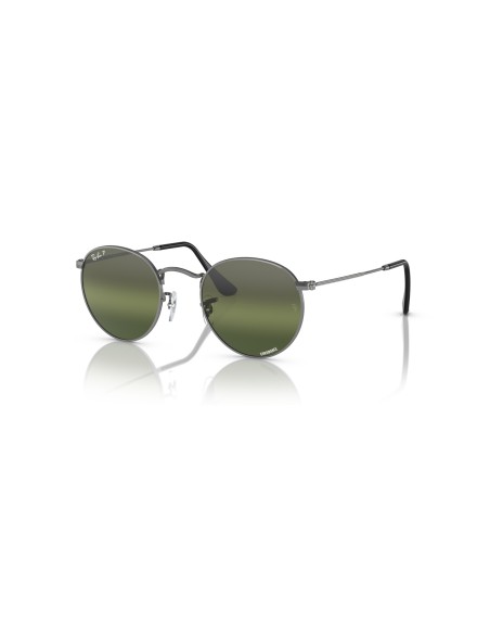 RAY-BAN - ROUND METAL - 0RB3447 - 004/G4 - 53