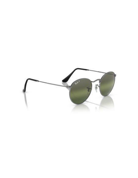 RAY-BAN - ROUND METAL - 0RB3447 - 004/G4 - 53