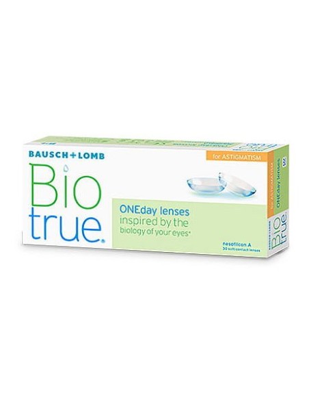Biotrue TORIC ONEday 30 Lenti a Contatto per Astigmatismo | Comfort 16