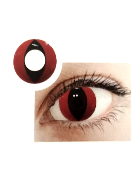 Lenti Crazy Colors - Cat Eye Red