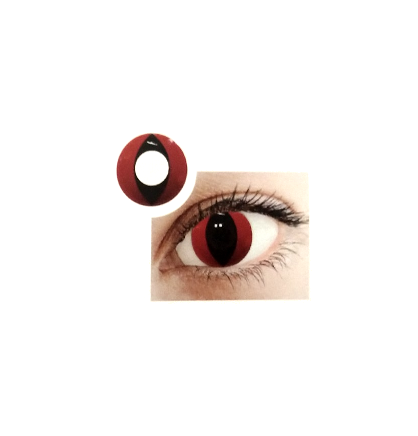 Lenti Crazy Colors - Cat Eye Red