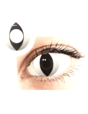 Lenti Crazy Colors - Cat Eye White