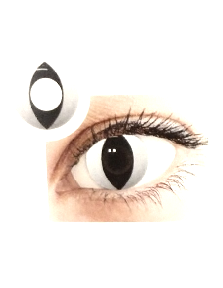 Lenti Crazy Colors - Cat Eye White