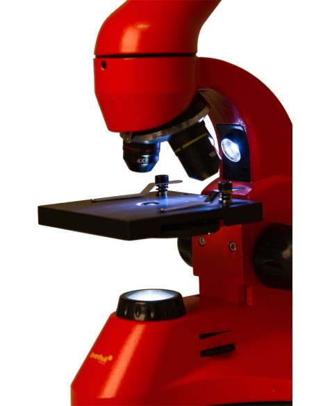 Microscopio Levenhuk Rainbow 50L PLUS, arancio