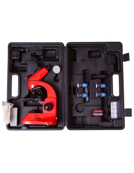 Microscopio Levenhuk Rainbow 50L PLUS, arancio