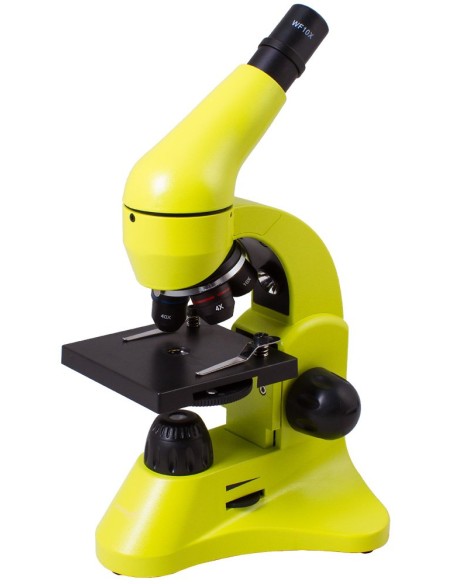 Microscopio Levenhuk Rainbow 50L, verde limetta