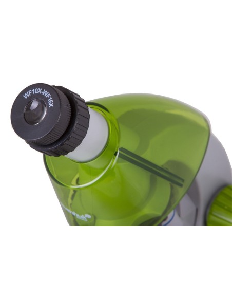 Microscopio Levenhuk LabZZ M101, verde limetta