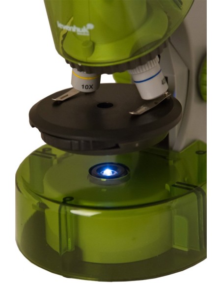 Microscopio Levenhuk LabZZ M101, verde limetta